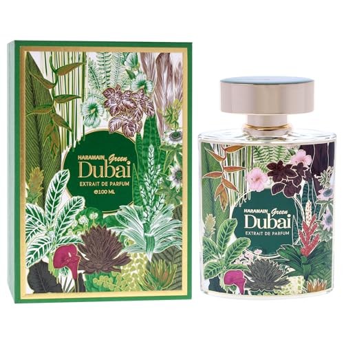 Al Haramain Unisex Green Dubai Extrait de Parfum Spray 3.3 oz