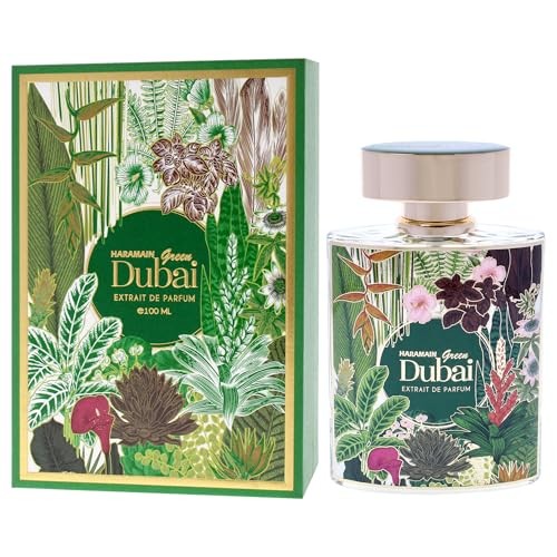 Al Haramain Unisex Green Dubai Extrait de Parfum Spray 3.3 oz