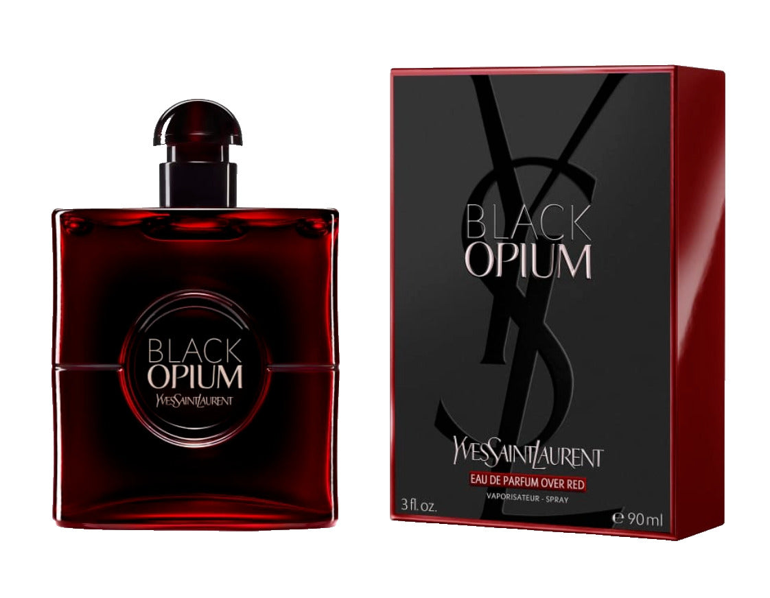 Yves Saint Laurent Ladies Black Opium Over Red EDP Spray 3.0 oz Fragrances