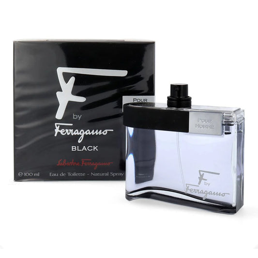 Salvatore Ferragamo  Cologne F by F Black Edt SPRAY 3.4 oz Unisex Fragrance