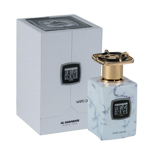 Al Haramain Le Reve Deve White Orchid for Women - Arabian Perfume for Women - Long Lasting Fragrance - Arabic Perfume - Extrait De Parfum - 3.33 Oz ED