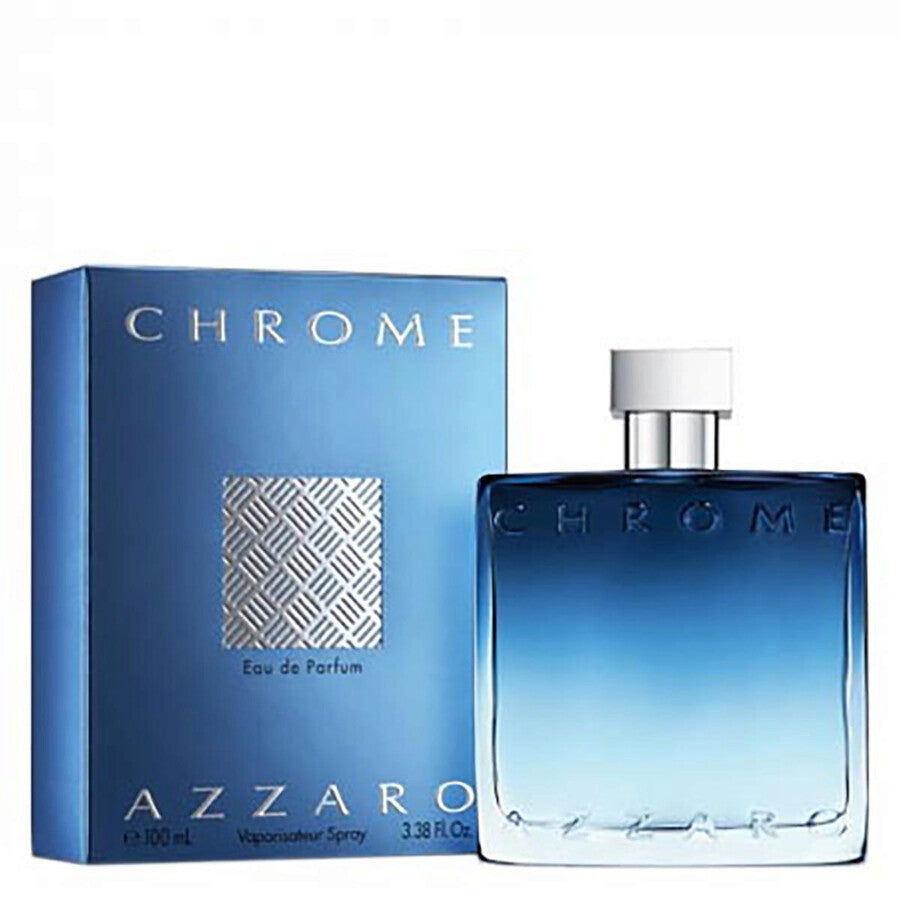 Azzaro  Men's Chrome Eau de Parfum EDP Spray 3.4 oz Fragrances