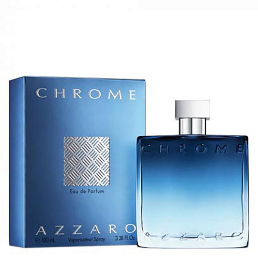 Azzaro  Men's Chrome Eau de Parfum EDP Spray 3.4 oz Fragrances