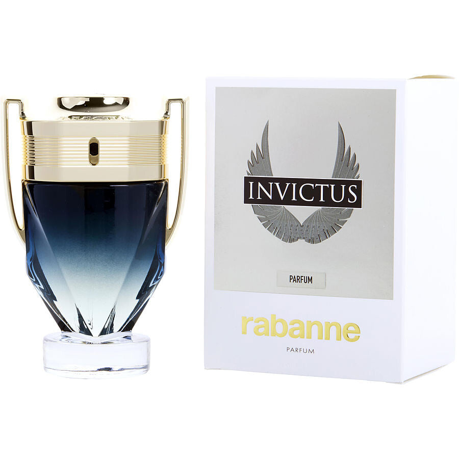 Paco Rabanne Men's Invictus Parfum 3.4 oz Fragrances