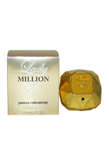 Lady Million by Paco Rabanne Eau De Parfum Women's Perfume - 2.7 Fl Oz