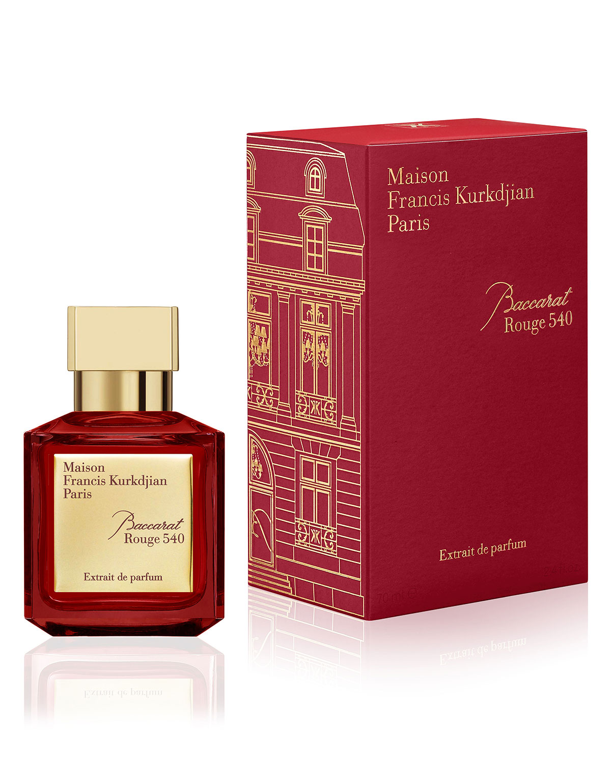 Maison Francis Kurkdjian Ladies Baccarat Rouge 540 Red Extrait De Parfum Spray 70 ml